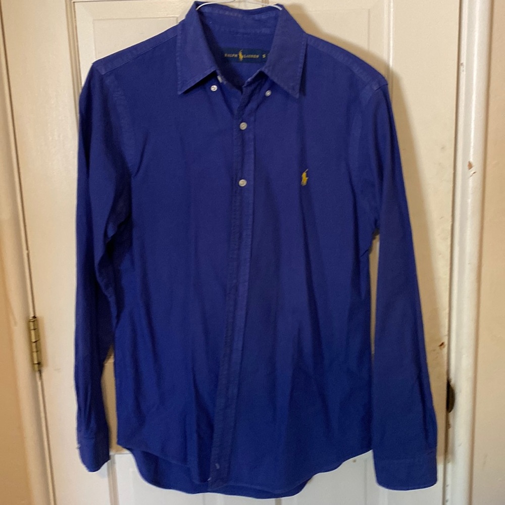 S Ralph Lauren Royal Blue Oxford